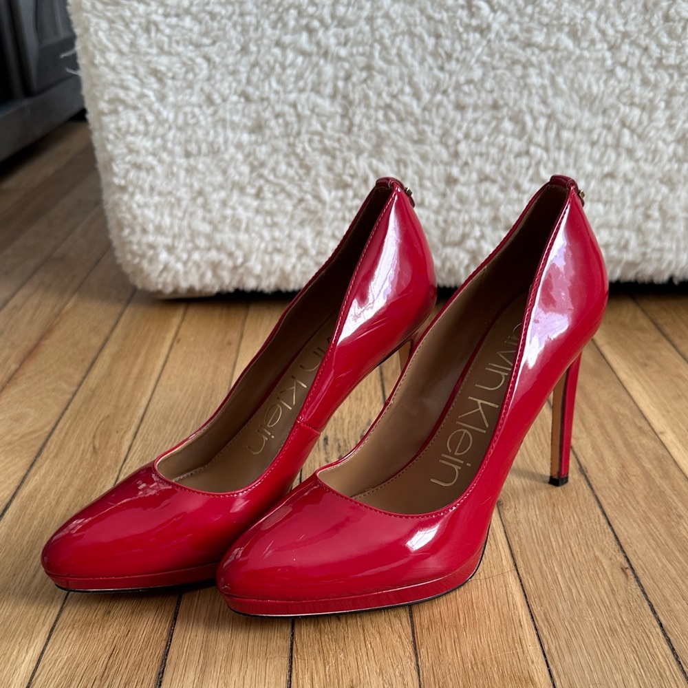 Glossy Red Heels